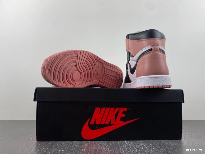 Rep MAX 1 Pink Retro Jordan High Og Rust 861428-101 Nrg Air 0808